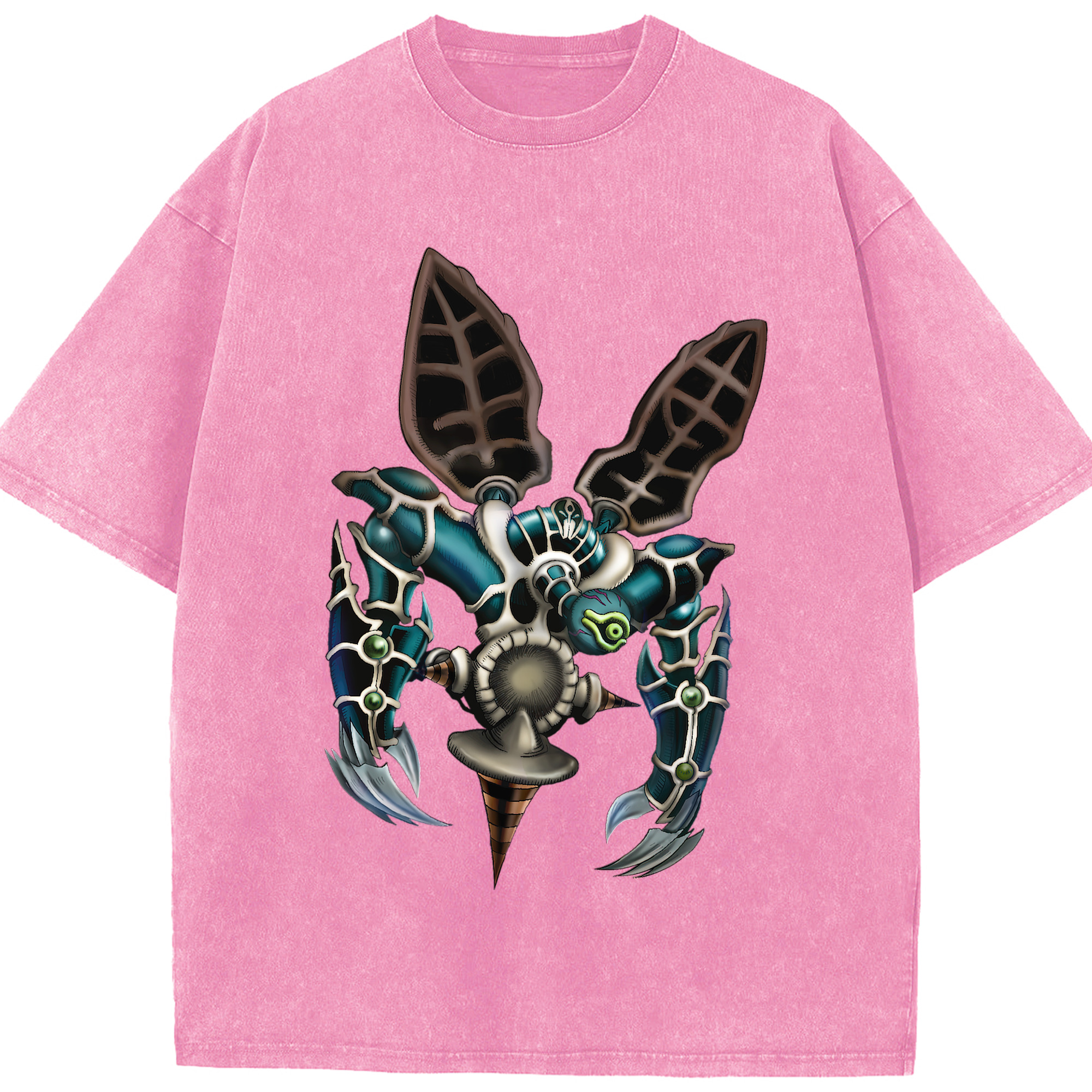 （画像用） 遊☆戯☆王 Yu-Gi-Oh! 綿100% ヴィンテージ風 半袖Tシャツ（フロントプリント）